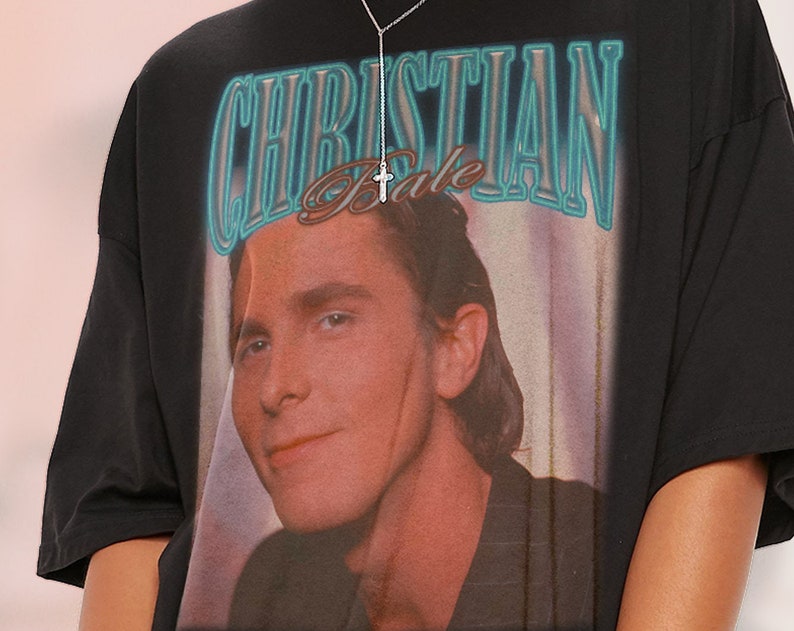 Christian Bale Psycho Fan Vintage Shirt, Homage Tshirt for Fans, Retro 90s Sweater, Paul Allen Quote, Merch Gift - Image 2