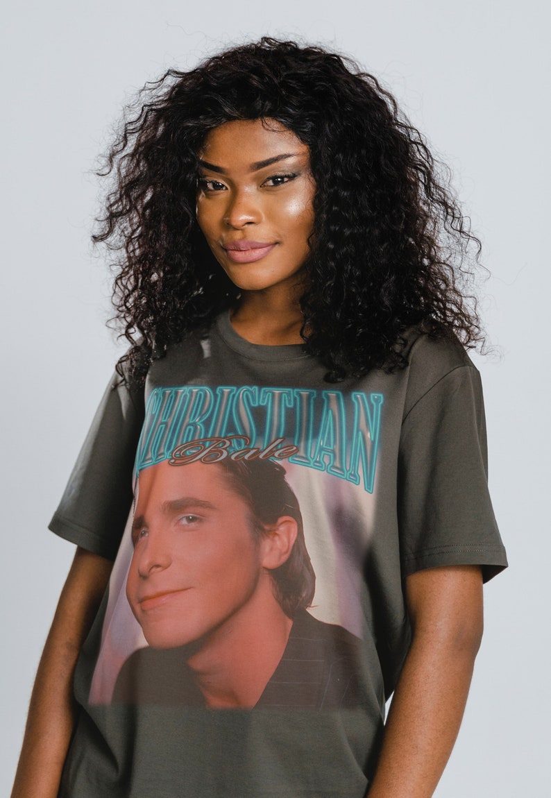 Christian Bale Psycho Fan Vintage Shirt, Homage Tshirt for Fans, Retro 90s Sweater, Paul Allen Quote, Merch Gift - Image 3
