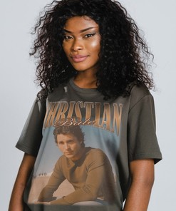 Christian Bale Vintage Tee, American Psycho Paul Allen Homage Shirt for Fans