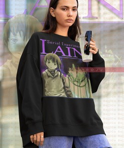 Classic Anime Lain Iwakura Sweater, Lain Vintage Shirt, Fan Tees