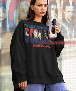 Classic Movie Scream Sweatshirt, Retro Unisex Stu Macher Shirt, Homage Fan Gift