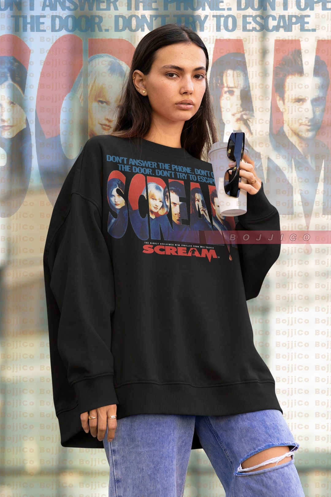 Classic Movie Scream Sweatshirt, Retro Unisex Stu Macher Shirt, Homage Fan Gift