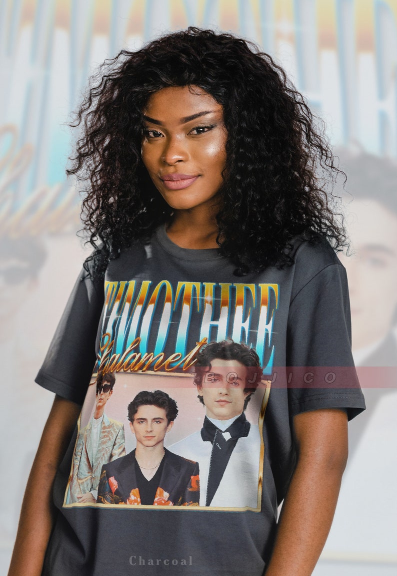 Classic Timothee Chalamet 90s Shirt - Kingg Homage Tee - Movie Fans Gift