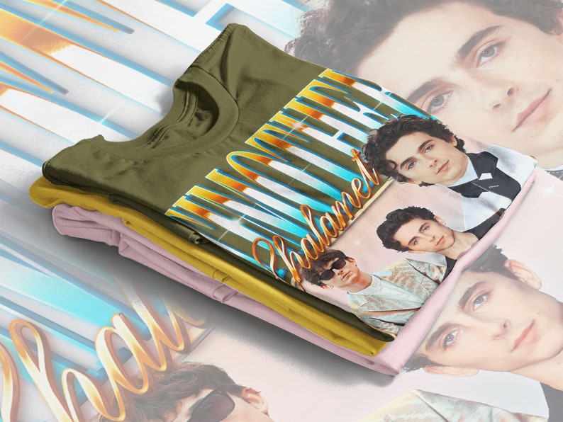 Classic Timothee Chalamet 90s Shirt - Kingg Homage Tee - Movie Fans Gift - Image 4