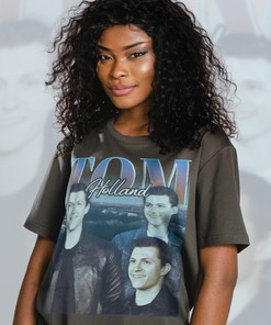 Classic Tom Holland Fan Tee - Vintage Shirt - Retro 90s Sweater