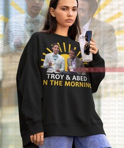 Classic Troy Abed Sweatshirt - American Sitcom Fan Homage Sweater