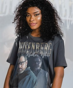 Classic Walter White Shirt - Heisenberg Tee - Jesse Pinkman Vintage Tee