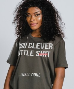 Clever Little Shit T-Shirt, Passed Exams School Present
