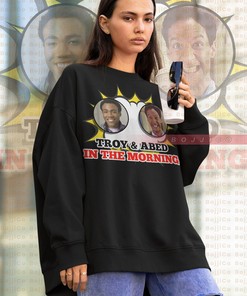 Community Troy and Abed Morning Sweatshirt - American Sitcom Lovers Sweater