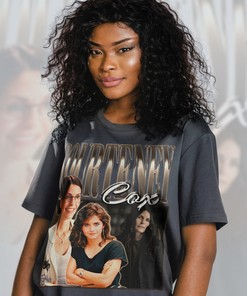 Courteney Cox Monica Ross Tee, Phoebe Buffay Fan Homage Shirt for Friends Fans