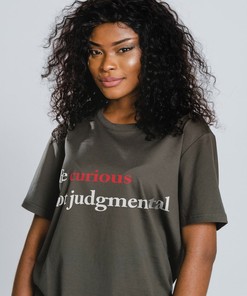 Curiosity Motivation Inspiration Quote Tee - Perfect Gift for Men and Women