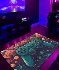 Customized Game Room Carpet for Kids - Shufflezone Game Area Rug T03
