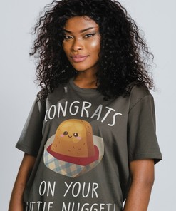 Cute Congrats Chicken Nugget Shirt - New Baby Gift Tee