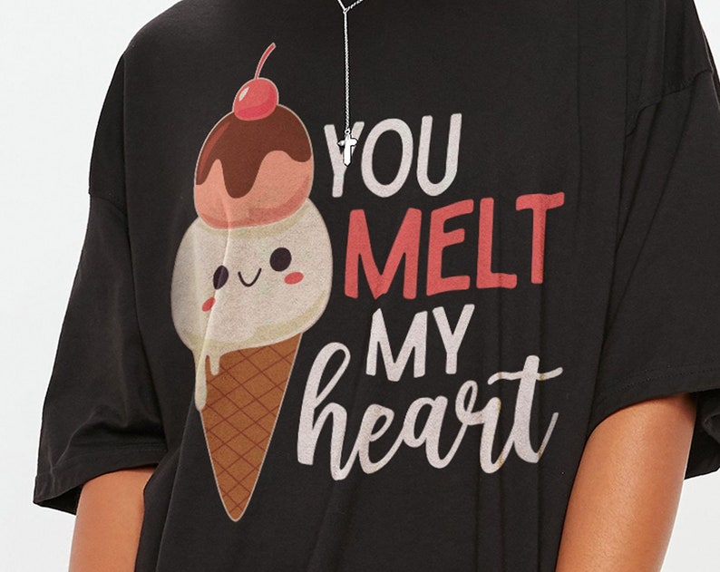 Cute Unisex Tee for Valentine's Day - Matching Gift for Lovers Shirt - Image 2