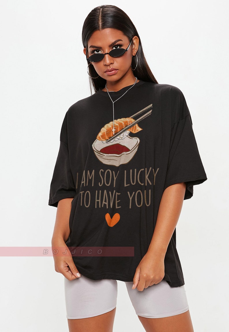Cute Valentine's Day Soy Tee for Her or Him, Romantic & Anniversary Gift for Fans