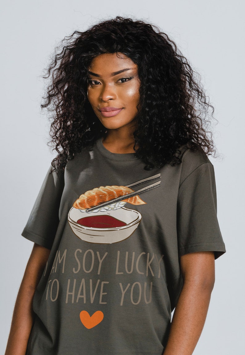 Cute Valentine's Day Soy Tee for Her or Him, Romantic & Anniversary Gift for Fans - Image 3