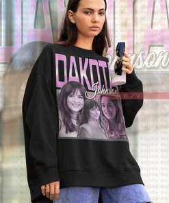 Dakota Johnson Retro Sweatshirt - Anastasia Steele Sweater for Fans of Fifty Shades of Grey