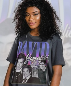 David Copperfield Illusionist Shirt, Vintage Tee for Fans of Television History of Magic