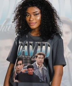 David Schwimmer Ross Geller Tee, Courteney Cox Matt LeBlanc Lisa Kudrow Jennifer Aniston Homage Shirt for Fans