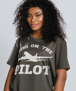 Dibs On The Pilot Aviation Shirt - Gifts For Pilot Wife and Girlfriend