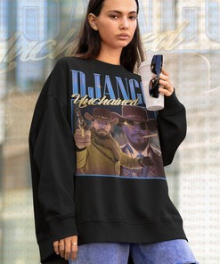 Django Unchained Retro Sweatshirt, Dr. Kingschultz Sweater Homage to Film