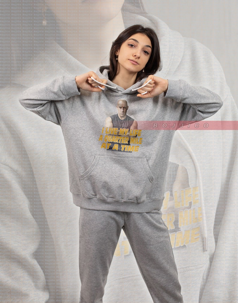 Dominic Toretto 90's Vintage Sweatshirt, The Furious Fan Gift Sweater - Image 4