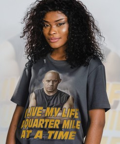 Dominic Toretto The Furious Tee - Vin Diesel Shirt for Fans of Fast and Furious