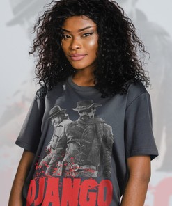 Dr. Kingschultz Django Unchained Homage Tee, Retro Vintage Shirt for Fans of the Film