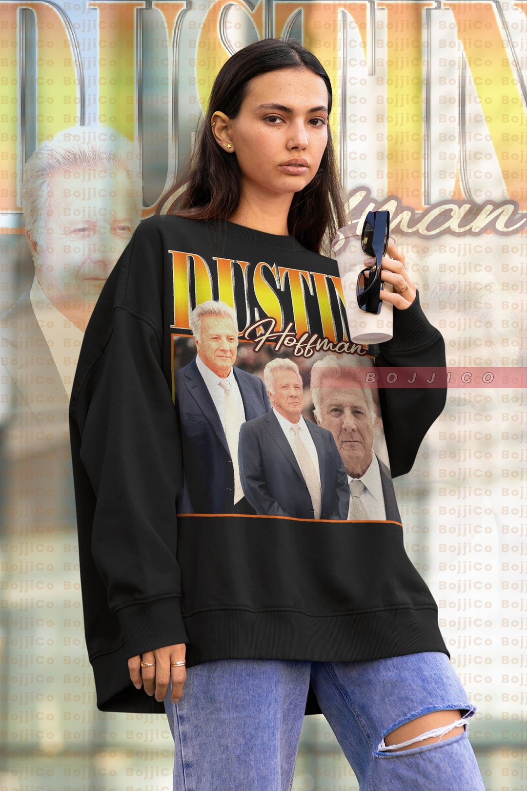 Dustin Hoffman Rain Man Sweatshirt, Retro 90s Sweater for Film Lovers