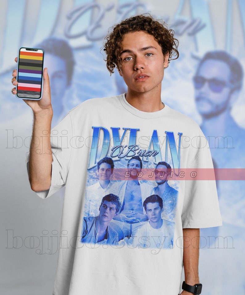 Dylan O'Brien Love Monster Tee, Joel Dawson Retro 90s Homage Shirt for Fans of the Actor - Image 3