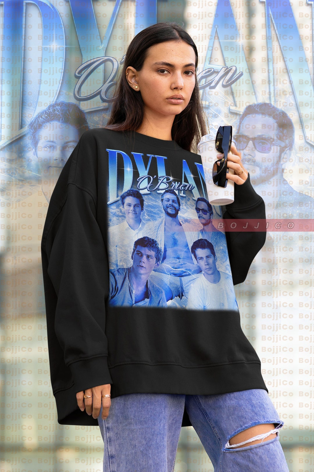 Dylan Rhodes O'Brien Fan Sweatshirt, Vintage Tee for American Actor