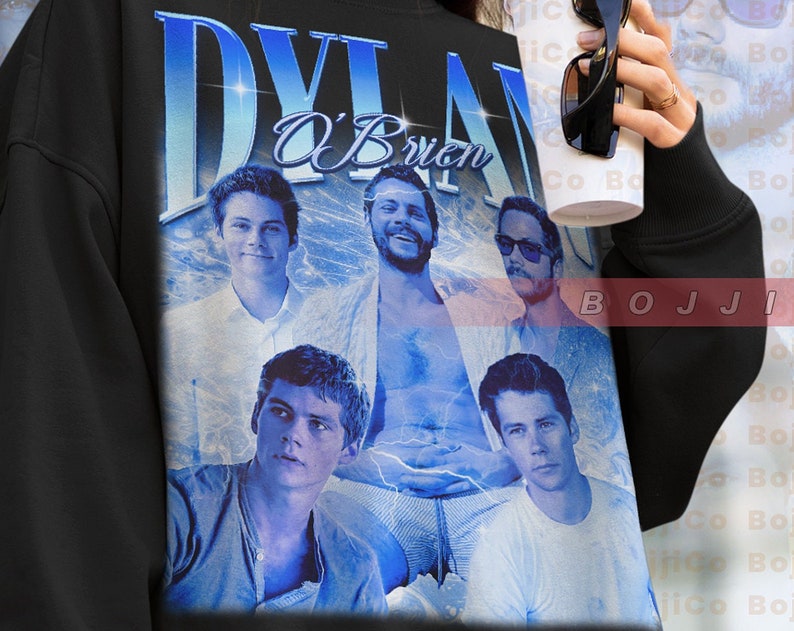 Dylan Rhodes O'Brien Fan Sweatshirt, Vintage Tee for American Actor - Image 2
