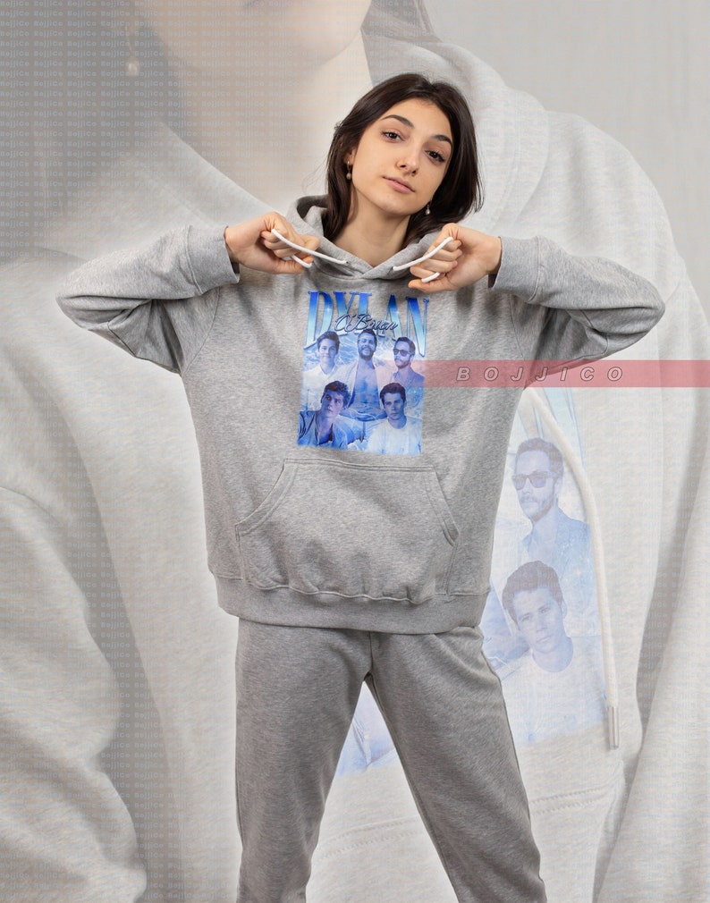 Dylan Rhodes O'Brien Fan Sweatshirt, Vintage Tee for American Actor - Image 4