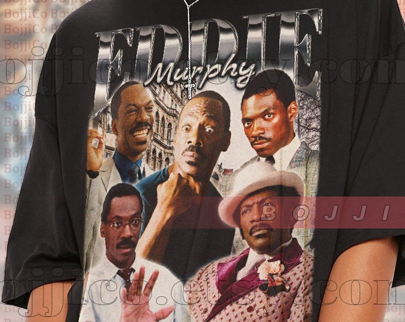 Eddie Murphy Homage Shirt - Funny Comedian, Writer, Producer, Singer Tee for Fans - Image 2
