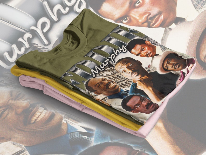 Eddie Murphy Homage Shirt - Funny Comedian, Writer, Producer, Singer Tee for Fans - Image 4