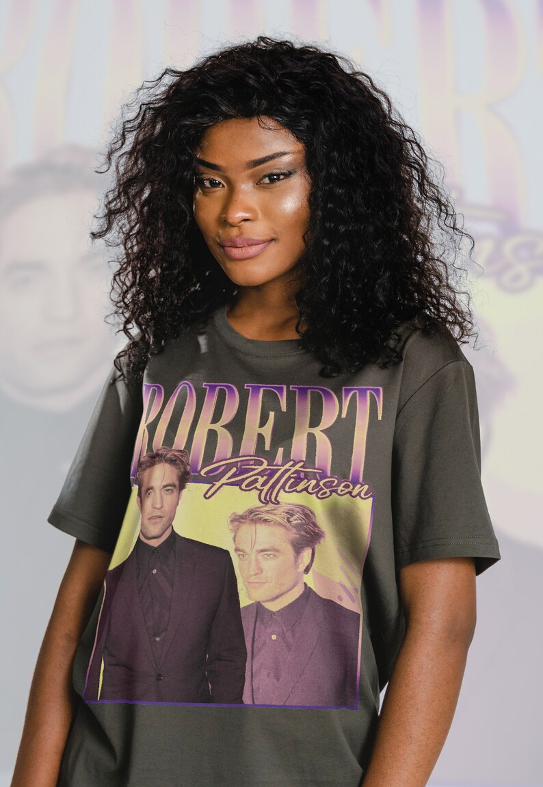 Edward Vintage Unisex Shirt - Robert Pattinson Tribute Tee for Movie Fans