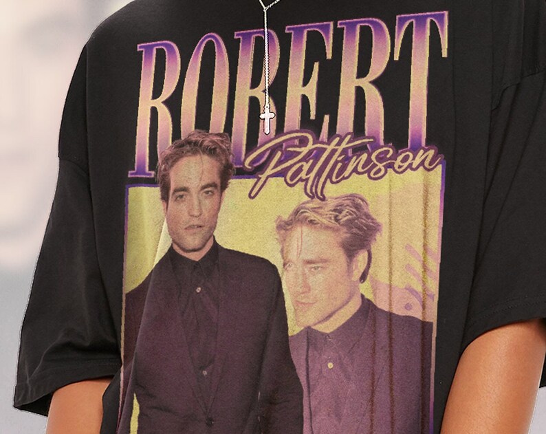 Edward Vintage Unisex Shirt - Robert Pattinson Tribute Tee for Movie Fans - Image 2