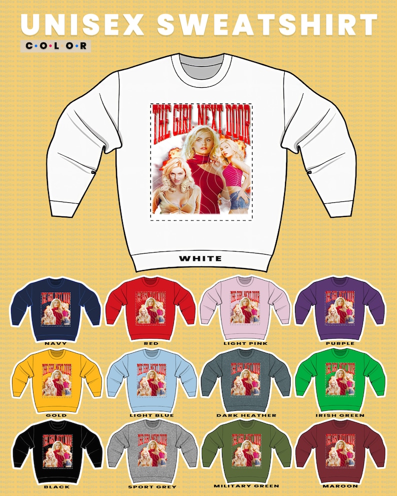 Elisha Cuthbert Sweatshirt - Homage to The Girl Next Door with Emile Hirsch Tee - Image 3