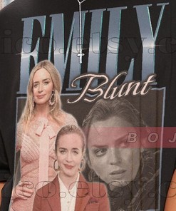 Emily Blunt Retro Sweater - Vintage and Homage Blunt Tee for Fans - Perfect Merch
