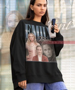 Emily Blunt Vintage Sweatshirt Homage