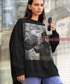 Ergo Proxy Anime Fan Tees - RE-I Mayer Retro 90s Sweatshirt Merch