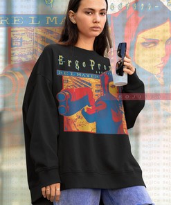 Ergo Proxy Otaku Merch Gift Sweatshirt - Vintage RE-I Mayer Homage Tee