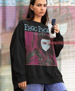 Ergo Proxy Vintage Sweater - RE-I Mayer Homage Sweatshirt for Fans