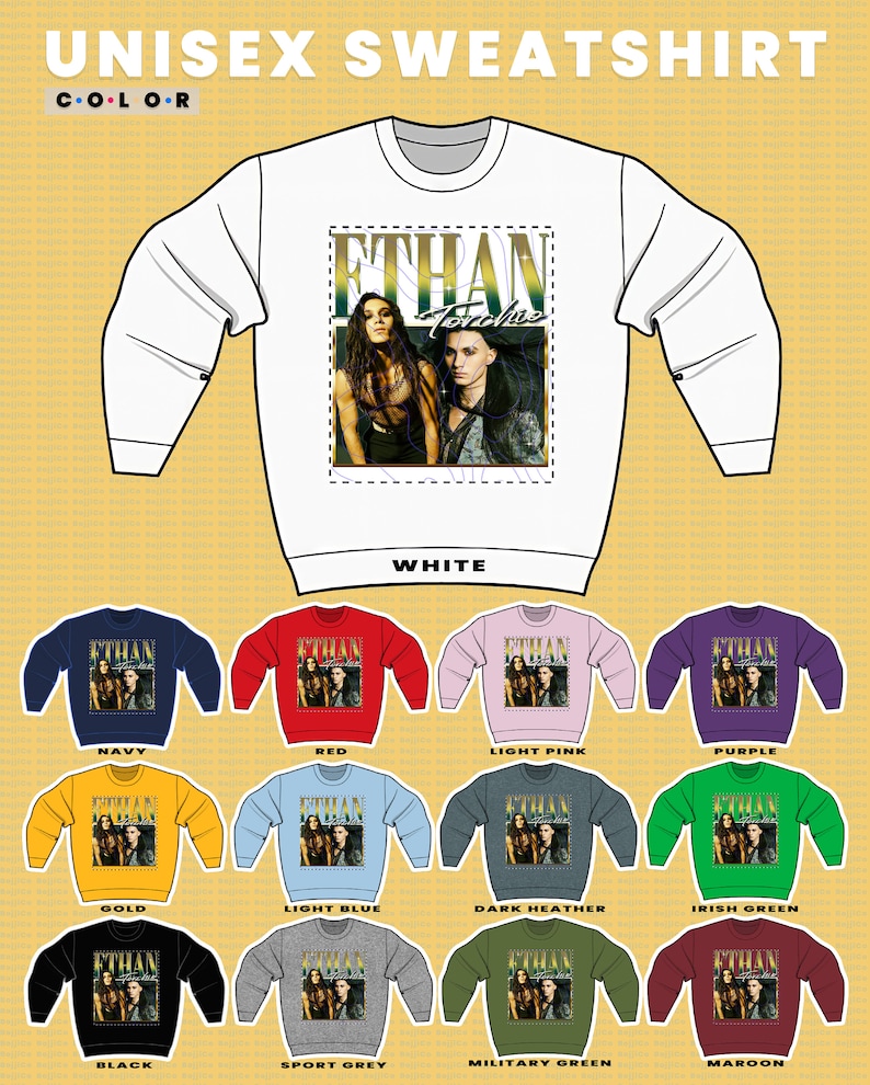 Ethan Torchio Retro Shirt - Homage Tshirt for Maneskin Fans - Image 3