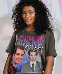 Fan Tee featuring Andrew Garfield, Retro Homage Shirt