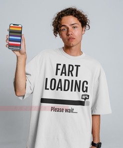 Fart Loading Graphic Tee - Perfect for People with a Sense of Humor