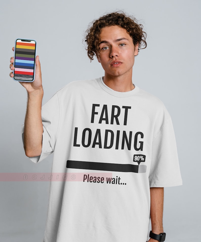 Fart Loading Graphic Tee - Perfect for People with a Sense of Humor