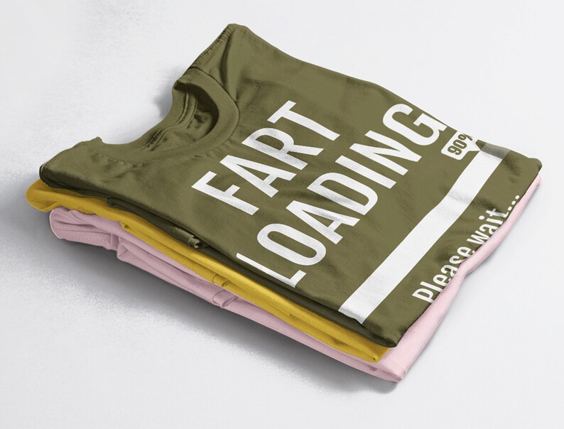 Fart Loading Graphic Tee - Perfect for People with a Sense of Humor - Image 4