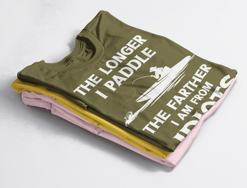 Fishing Tee for Men, Paddler Fishing T-Shirt, Funny Fisherman Shirt, Hooker on the Weekends, Gift for Fans - Image 4