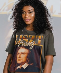 Franz Liszt Classical Music Artist Tee - Perfect for Pianists and Music Lovers
